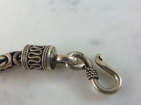 Womens Vintage Estate Sterling Silver Modernist Bracelet Womens Vintage Estate Sterling Silver Modernist Bracelet