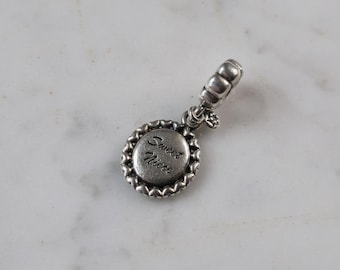 Womens Vintage Sterling Silver Pandora Sweet Niece Charm 4.2g E6156
