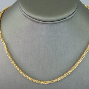 Womens Vintage Estate 14K Yellow Gold Necklace 17.4g #E2077