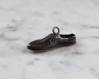 Womens Vintage Estate Sterling Silver Golf Shoe Charm 2.9g E6704
