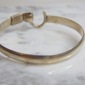 Bransoletka damska Vintage Estate Modernist Silver Sterling 18,1g E4867