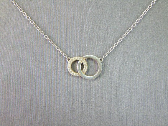 Womens Vintage Estate Sterling Silver Modernist N… - image 1