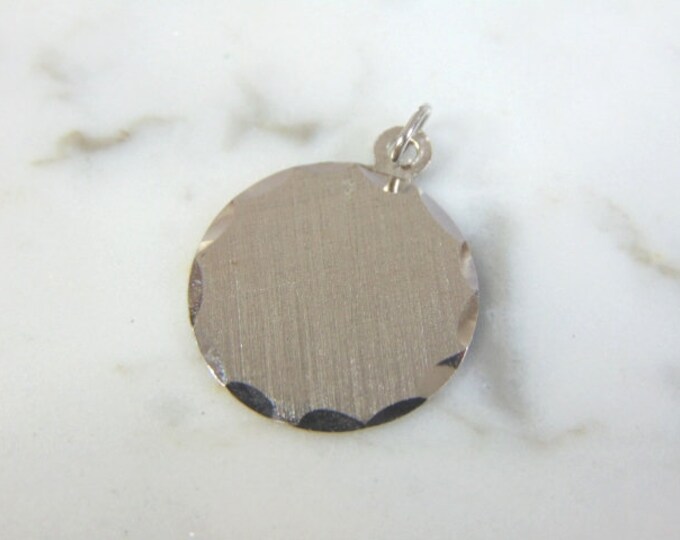 Womens Vintage Estate Sterling Silver Charm 2g E1844