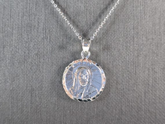 Sterling Silver Religious Muslim Islam Imam Ali Pendant Necklace