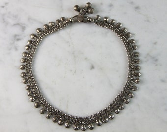Womens Vintage Estate Sterling Silver Modernist Bracelet 23.8g E1195