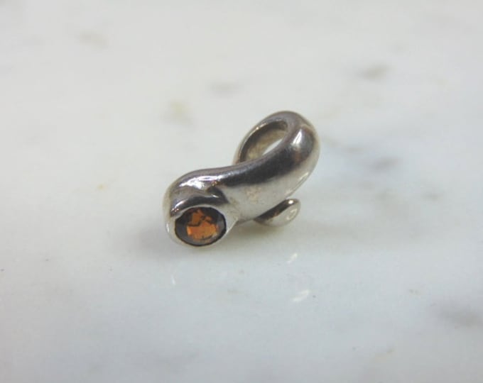 Womens Vintage Estate Sterling Silver Pendant 1.7g E3067