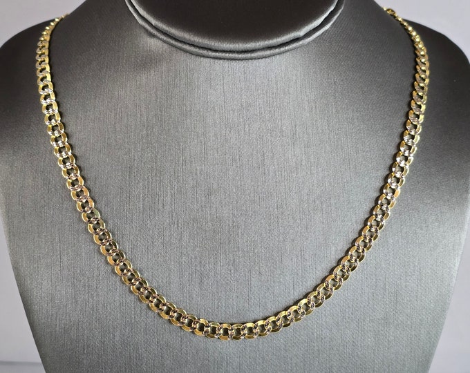 Vintage Estate 14K Yellow Gold Chain Necklace 20.2g E7331