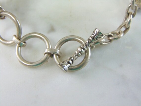 Womens Vintage Estate Sterling Silver Modernist B… - image 3