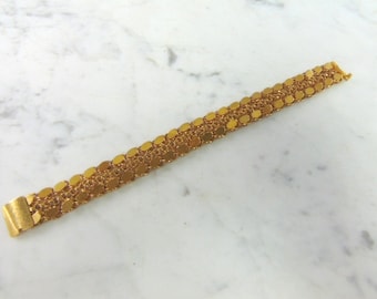 Womens Vintage Estate 22K Yellow Gold Bracelet 34.8g E4170