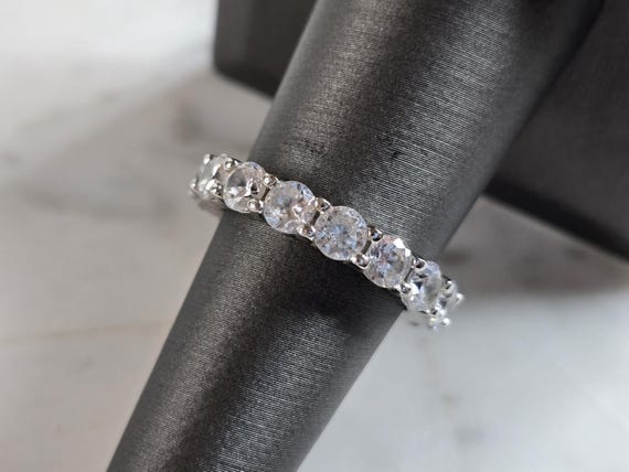 Eternity Ring 925 Silber 925 Sterling Silber Ring E5499 Etsy