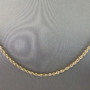 Womens Vintage Estate 14K Yellow Gold Necklace 9.8g #E4120