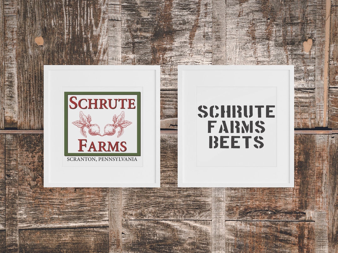 Schrute Farms Printable Bundle, the Office Show Inspired Printable ...