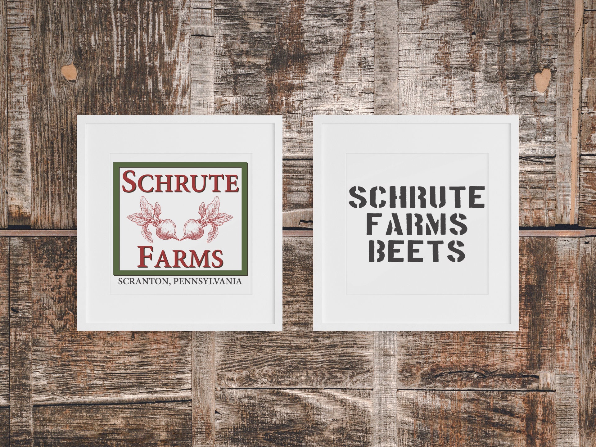 Schrute Farms Printable Bundle, the Office Show Inspired Printable ...
