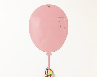 Palloncino appendi abiti, bacheca magnetica, cameretta bambino, battesimo, idea regalo.