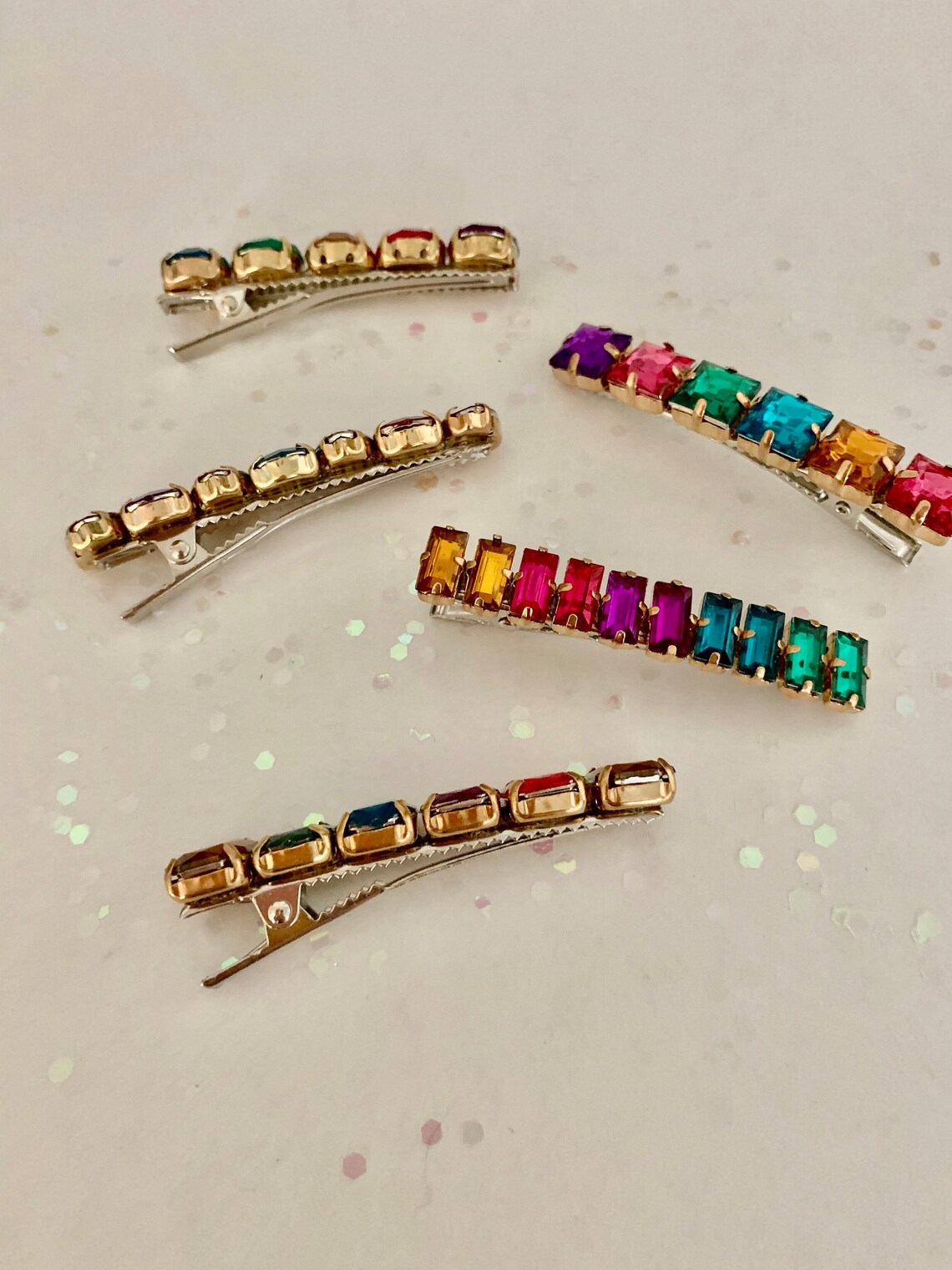 Hair Clip Gem Clip Jewel Hair Clip Hair Accessories Etsy