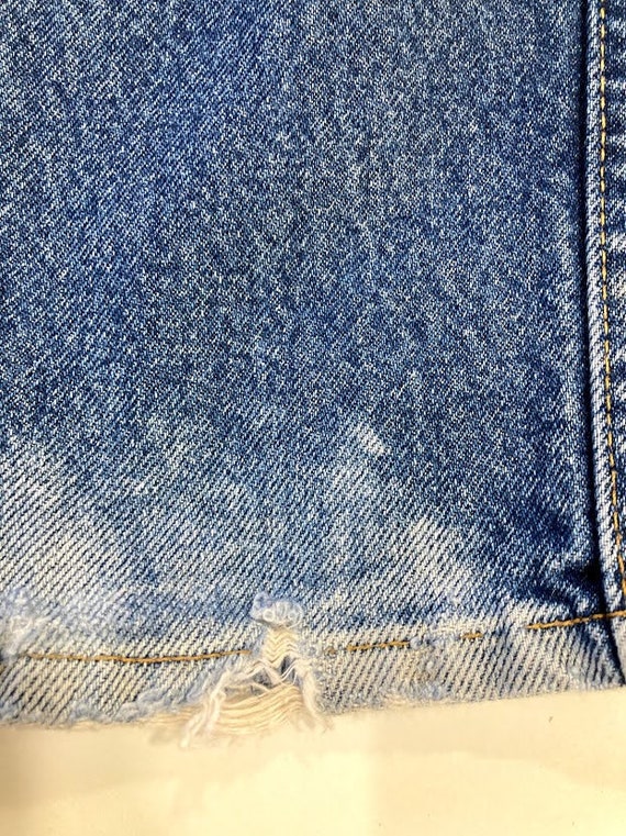 Vintage 517 Levi Denim Rodeo 1990s Grunge - image 4