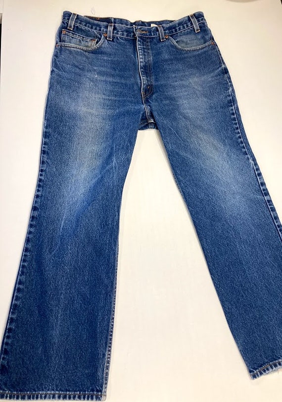 Vintage 517 Levi Denim Rodeo 1990s Grunge - image 2