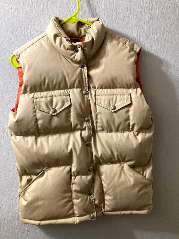 Vintage The North Face Womens Puffer Jacket Brown Label Etsy