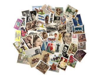 Vintage bundle of cigarette cards, 50 different cards, 2 sets to select from.