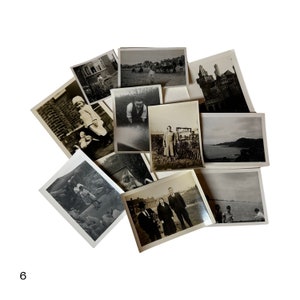 Sets of mixed vintage photography sets of 10-12 photographs. P66 Set 6
