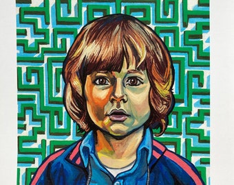 Danny Hollywood Square Painting Print