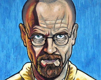 Walter White Hollywood Square Painting Print