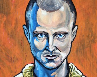 Jesse Pinkman Hollywood Square Painting Print