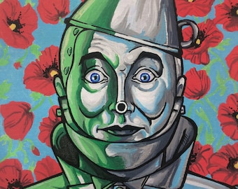 Tin Man Hollywood Square Painting Print