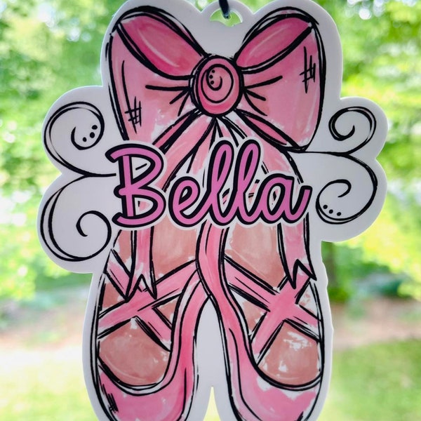 Ballet Bag Tag, Dance Bag Tag, Recital Gift, Dance Mom, Bogg Bag, Ballet Charm, Dance Charm