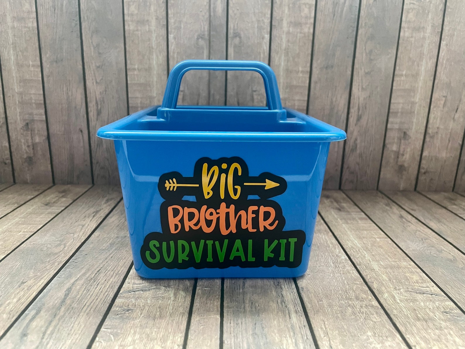 Big Brother Gift Big Brother Survival Kit Personalized Gift Etsy