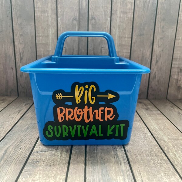 Big Brother Gift, Big Brother Survival Kit, Personalized gift, New Big Brother