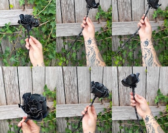 Blacksmith made EVERLASTING ROSES