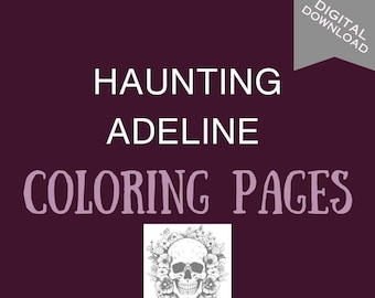 Haunting Adeline Coloring Pages