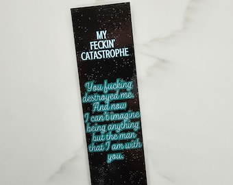 Leather & Lark *Lachlan loves Lark* bookmark
