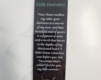 Kiss the Villain bookmark