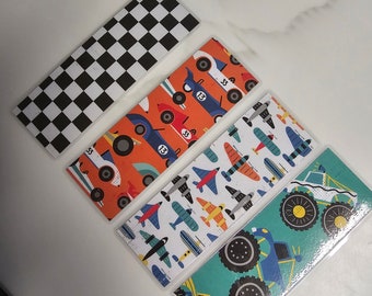 Transportation kids bookmarks