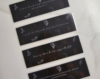 Hawke bookmark (4 different sayings)