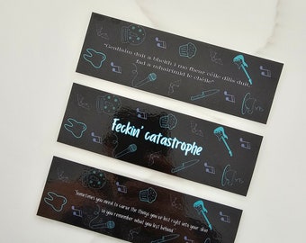 Leather & Lark bookmark (3 different sayings)