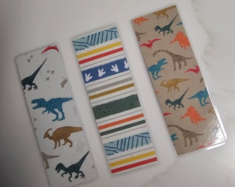 Dinosaur kids bookmarks