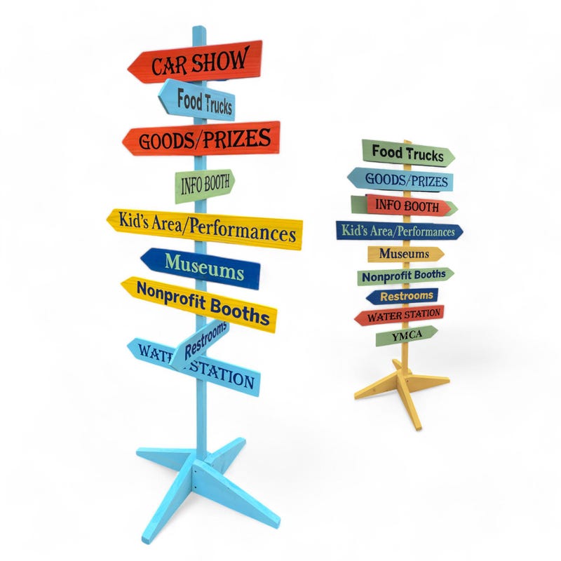 Directional Sign - Etsy