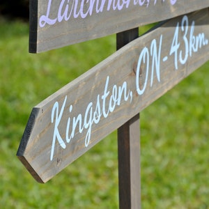 Event signage. Wood direction sign for Party decor. Rustic. image 5