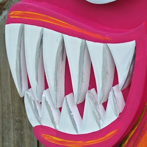 Angler Fish Wall Art, 3D Layered Fish Wood Sign Modern Decor. - Etsy