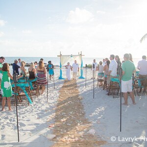 Shoes Here Vows There Love Everywhere wedding sign rustic. Beach wedding decor gift image 5