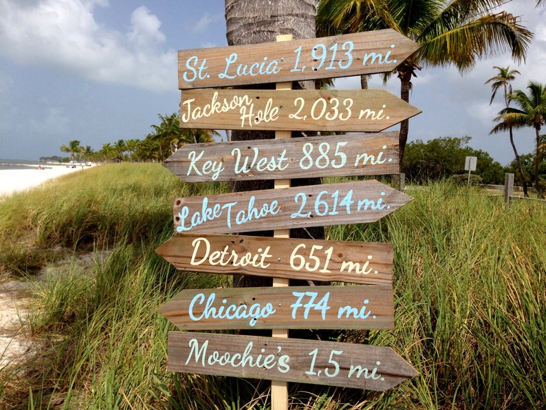 Event signage. Wood direction sign for Party decor. Rustic. image 3