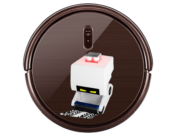 M-O Wall e sticker for Robot Vacuum cleaner. Custom Personalized