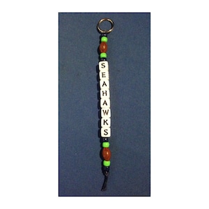 Seattle Seahawks Football Keychain Custom Keychain