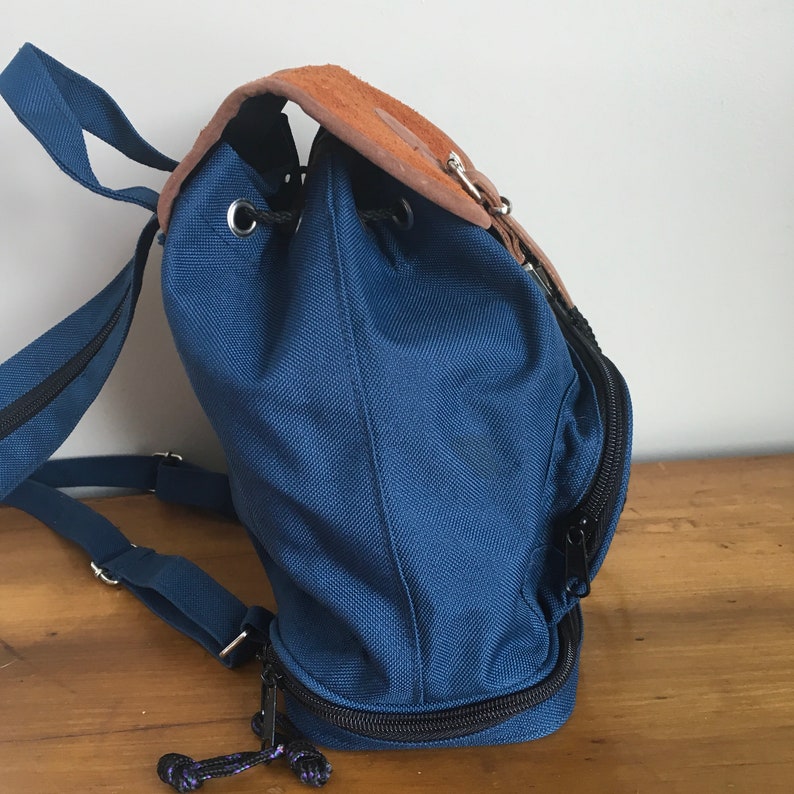 Vintage Drawstring Backpack Purse
