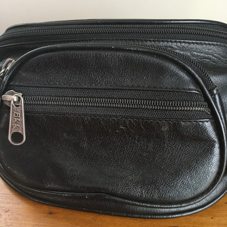 Vtg Leather Fanny Pack Bumbag