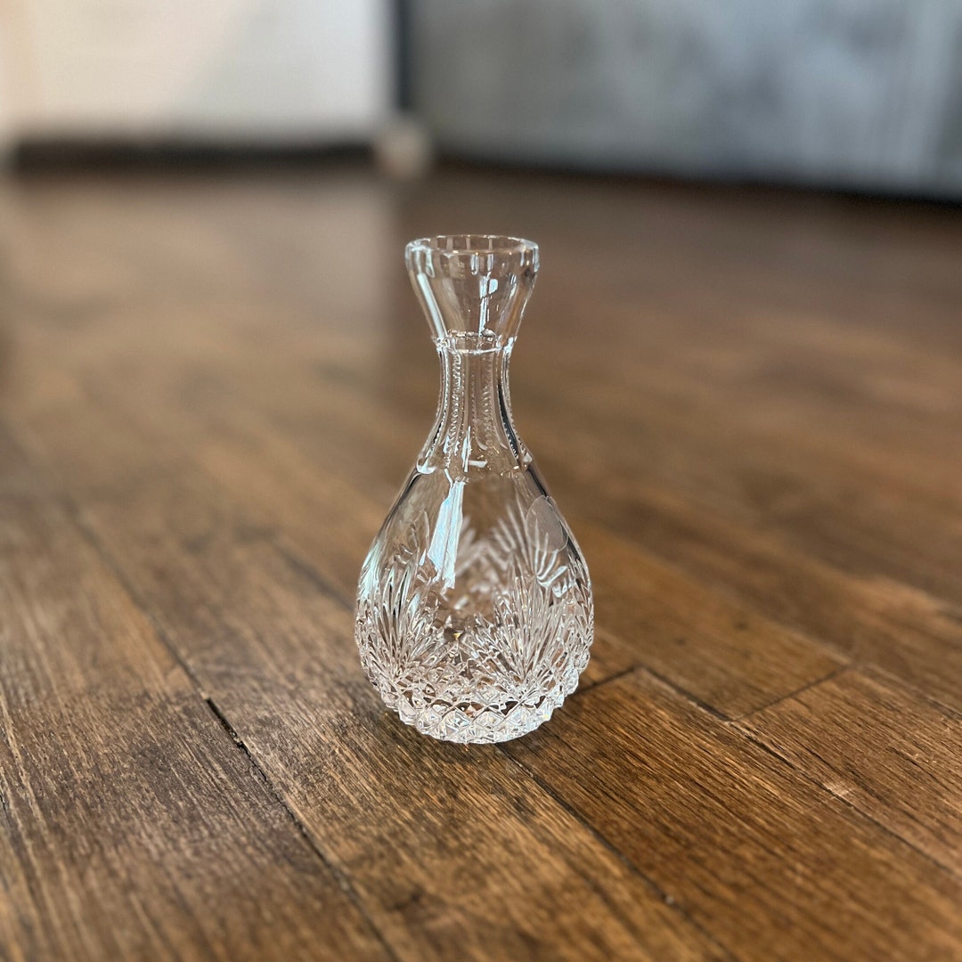 Wedgewood Majesty Cut Crystal Bud Vase 679FC2 Etsy