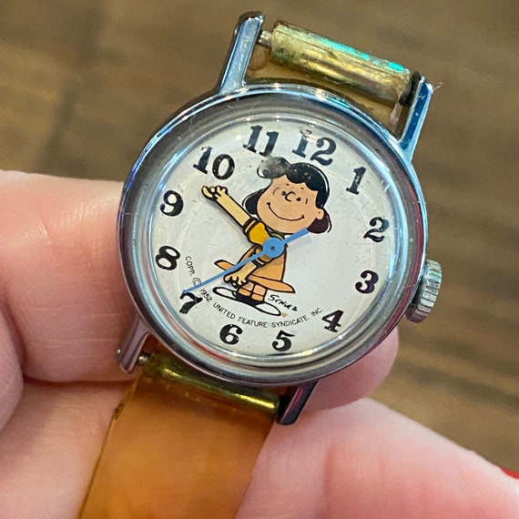 Vintage Lucy From Peanuts Wrist Watch 1952 180-GRC - Etsy